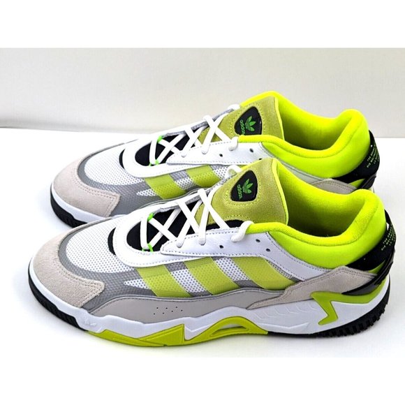 Adidas Originals Niteball II White Solar Yellow GX0774 Low MEN\'S Size 11.5 main image 10